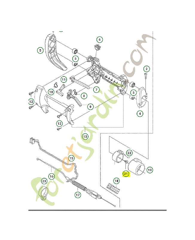 Vis Husqvarna ref. 521515201