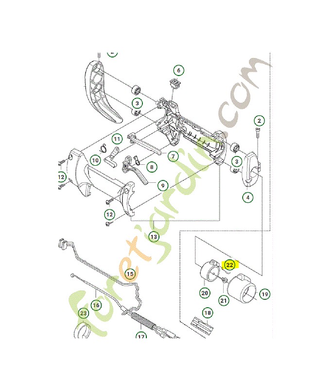 Boulon Husqvarna ref. 506689001