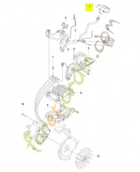 Panneau de commande Husqvarna réf. 546456701