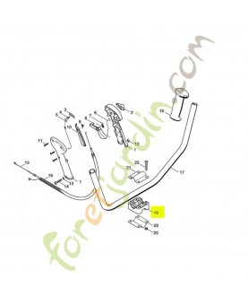 Monture de serrage Stihl réf. 4137-791-6800- Pièce détachée Stihl