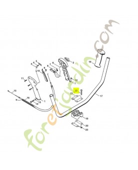 Vis cylindrique IS-M6x35 Stihl réf. 9022-341-1380
