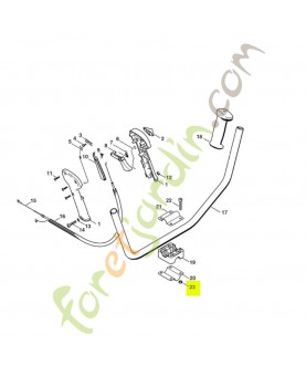 Ecrou à six pans M6 Stihl réf. 9210-319-0900