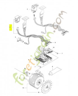 Kit interrupteur Husqvarna réf. 593896101