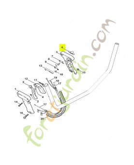 Curseur combiné Stihl réf. 4126-182-1700