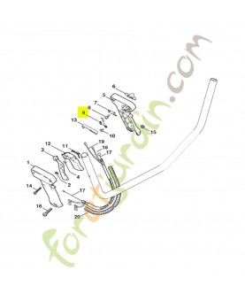 Ressort de connexion Stihl réf. 4126-442-1600