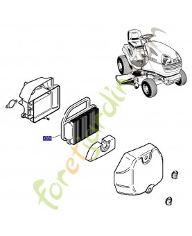 Filtre à air pour T 1880