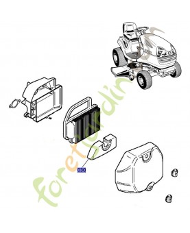 Pré-Filtre à air pour T 1880