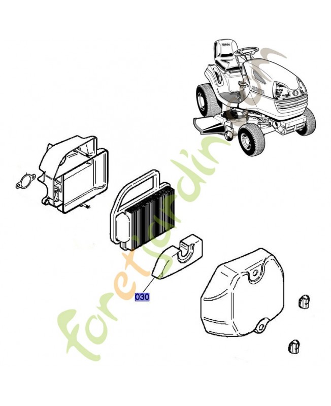 Pré-Filtre à air pour T 1880