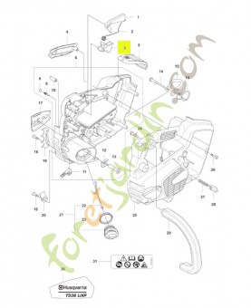 Contrôle des gaz Husqvarna réf. 577312601