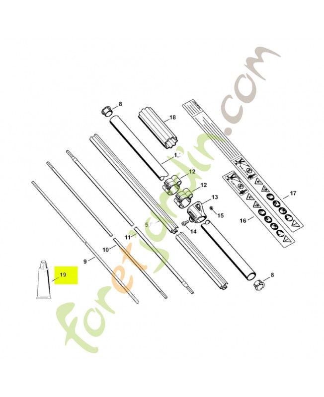 Graisse multifonctionnelle 225 g Stihl réf. 0781-120-1110