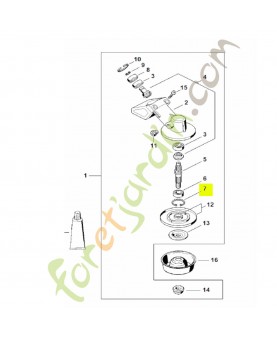 Circlip 28x1,2 Stihl réf. 9456-621-3100