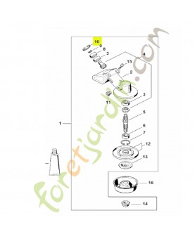 Circlips  24x1.2 Stihl réf. 9456-621-2660
