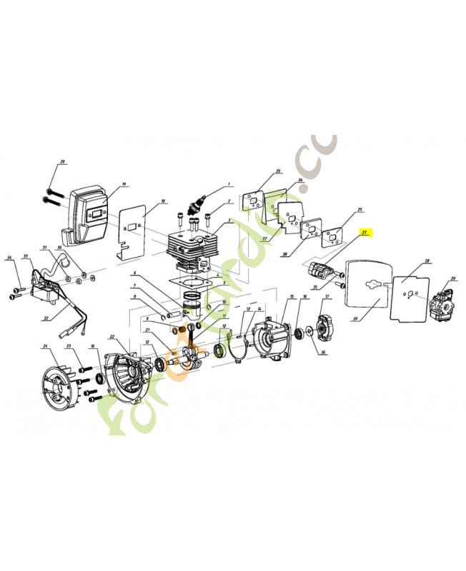Tuyau d aspiration Husqvarna ref. 590721701