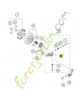 Goupille Husqvarna ref. 721116430