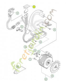 Clé de blocage Husqvarna réf. 581690501