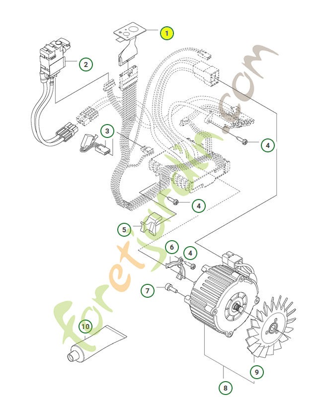 Clé de blocage Husqvarna réf. 581690501