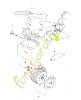 Câblage complet Husqvarna réf. 578142901