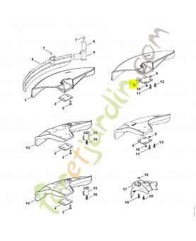 Cale Stihl réf. 0000-716-3100