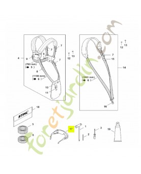 Lunettes de protection STANDARD Stihl réf. 0000-884-0367