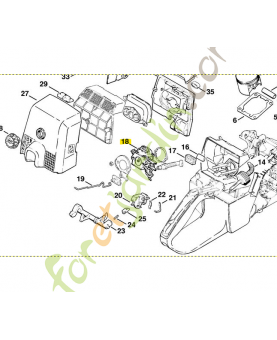 Carburateur Stihl ref. 1128-120-0615 en stock