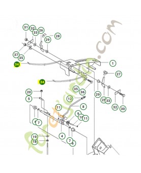 Cable Husqvarna ref. 506863910