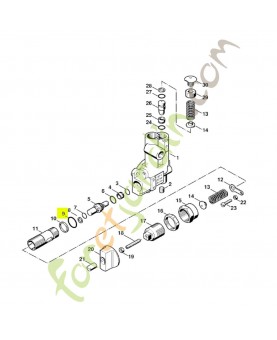 Joint torique 15x1,8 Stihl réf. 9645-945-7569