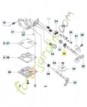 Ressort Husqvarna réf. 576138201