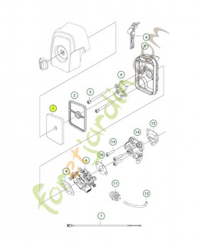Filtre à air Husqvarna réf. 577851501