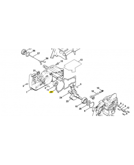 Joint carter Stihl ref. 1124-029-0500 en stock