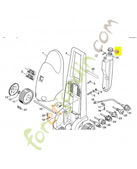 Couvercle Stihl réf. 4734-701-2600