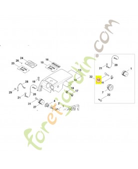 Vis cylindrique Stihl réf. 1121-791-6105