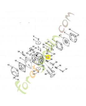 Bouchon Stihl réf. 1110-122-9410