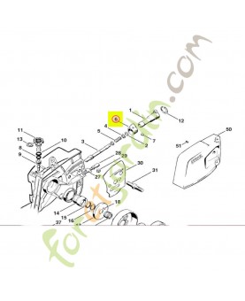 Anneau en caoutchouc Stihl réf. 1110-647-9000