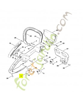 Manette des gaz Stihl réf. 1114-180-1502
