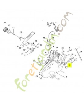 Bouchon Stihl réf. 1118-145-9001