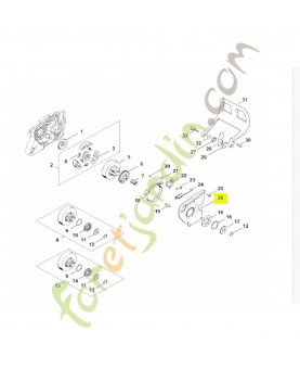 Couvercle Stihl réf. 1119-021-1102