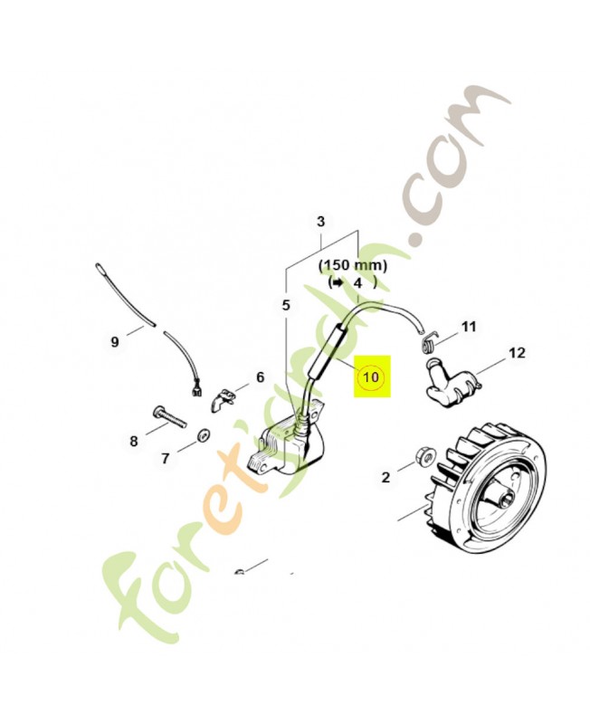 Tuyau Stihl réf. 1119-405-8000