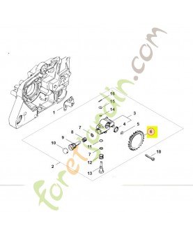 Vis sans fin Stihl réf. 1119-640-7100