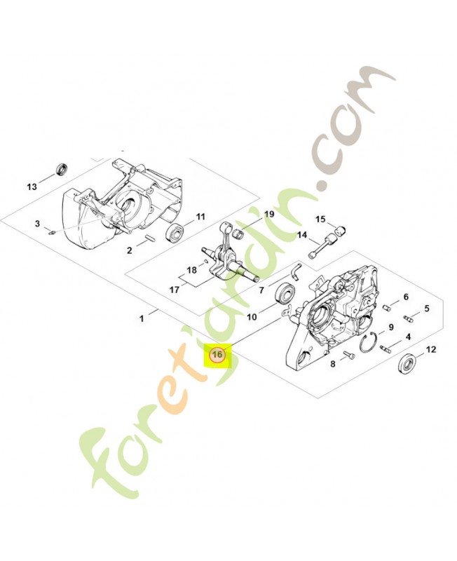 Joint Stihl réf. 1119-029-0500