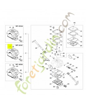 Gicleur fixe 0.56 Stihl réf. 1120-121-5600
