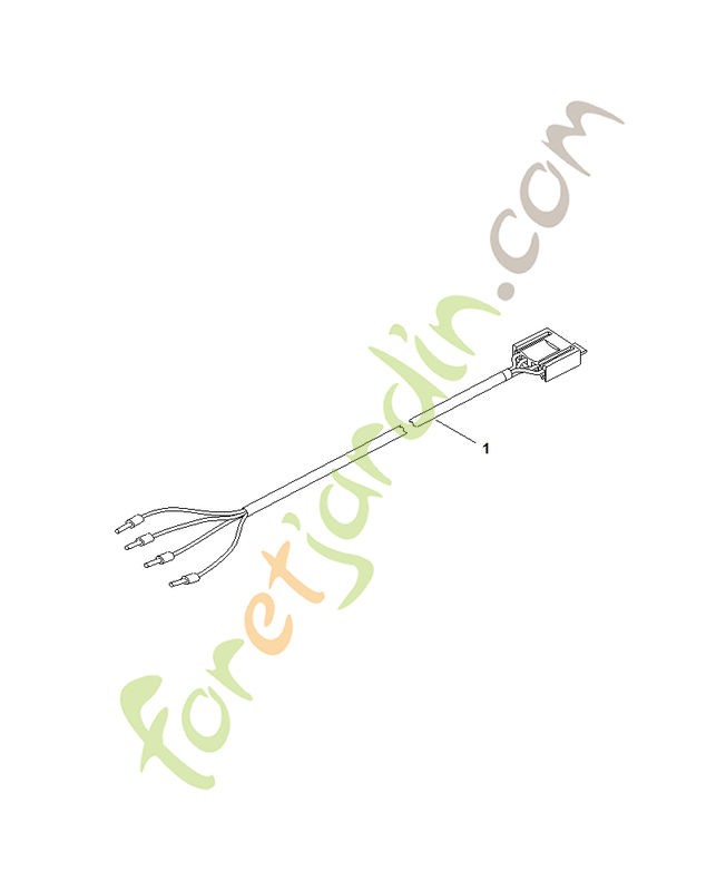 Cable de contrôle Stihl réf. 6170-855-1100