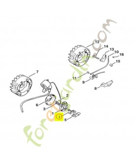 Ressort de connexion Stihl réf. 1120-431-7005