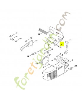 Vis à embase Stihl réf. 1120-792-3300