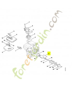 Filtre Stihl réf. 1120-640-1300