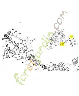Coulisse de tension Stihl réf. 1121-640-1905