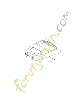 Volet (élément de commande SERVICE) Stihl réf. 6301-706-2490