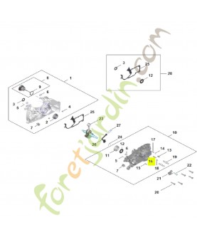 Boulon Stihl réf. 1121-162-5205
