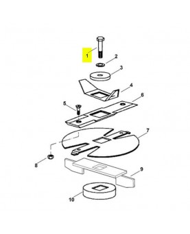 Vis six pans m10x25 Stihl ref. 9008-318-2390