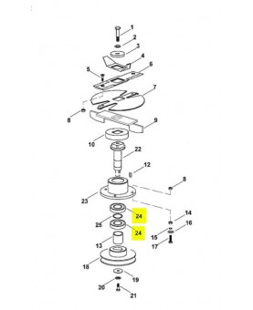 Roulement a billes 6205-2rs