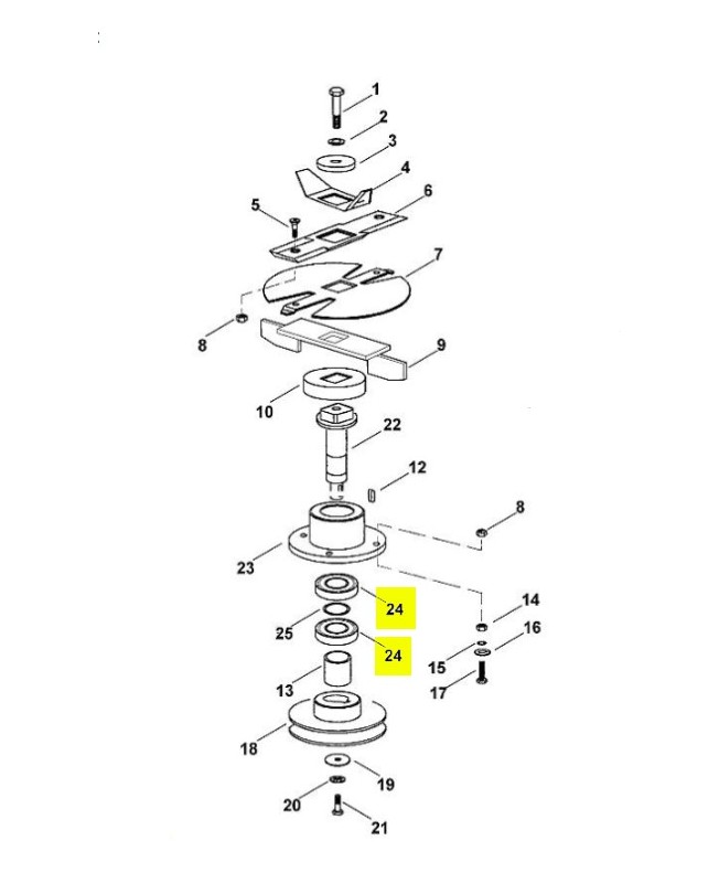 Roulement a billes 6205-2rs